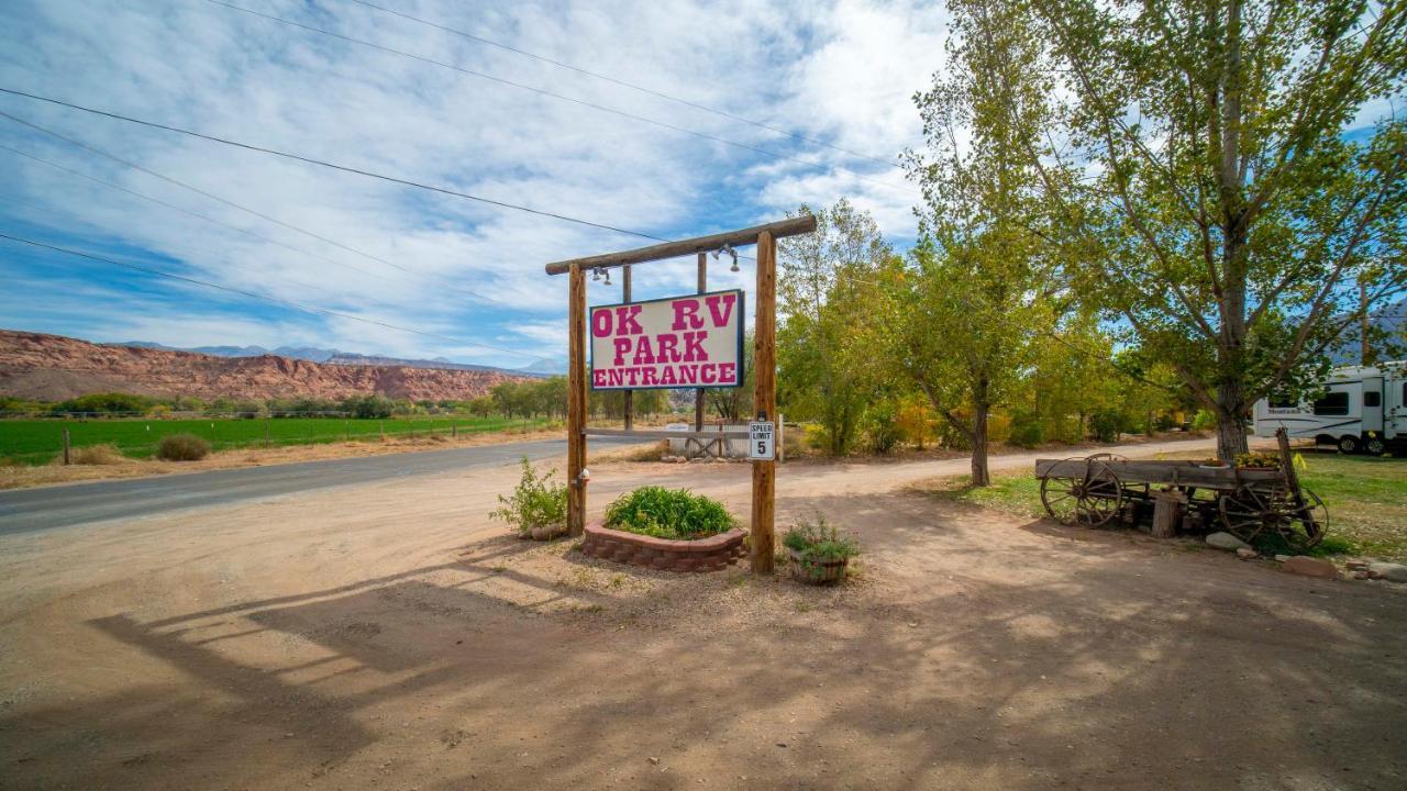 Funstays Glamping Setup Tent In Rv Park #4 Ok-T4 Moab Extérieur photo